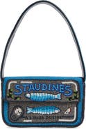 STAUD Tommy Beaded Shoulder Bag