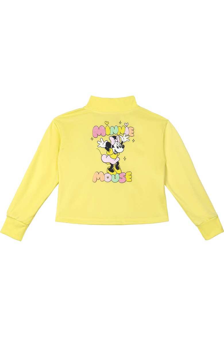 Minnie Mouse Zip-Up Jacket and Pants Set, Alternate, color, Yellow Minnie Mouse