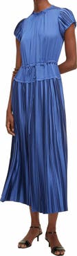 Rebecca Taylor Pleated Sleeve Dress
