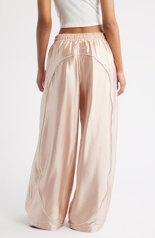 Boys Lie On My Team Hayley Satin Pants In Neutral