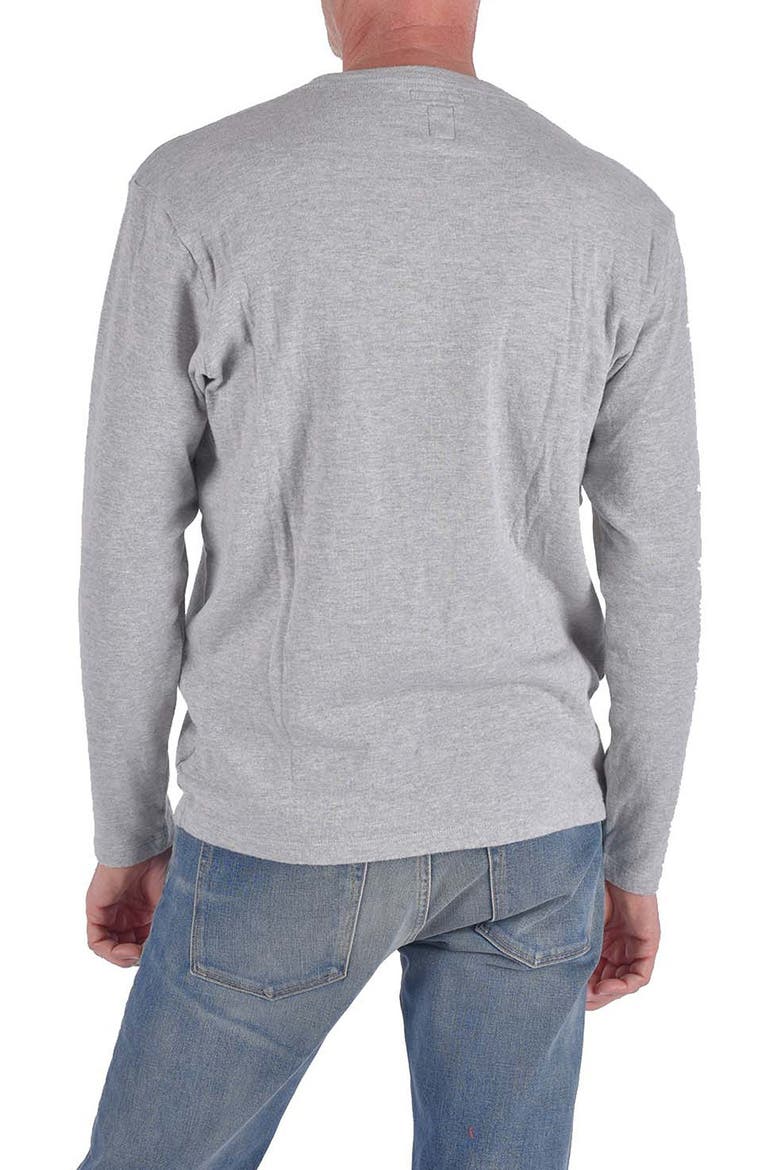 The Drill Crewneck Long Sleeve T-Shirt, Alternate, color, HEATHER GRAY