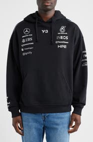 Y-3 F1 Team Cotton Hoodie