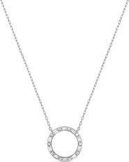 Bony Levy Gatsby 18K White Gold Diamond Circle Pendant Necklace