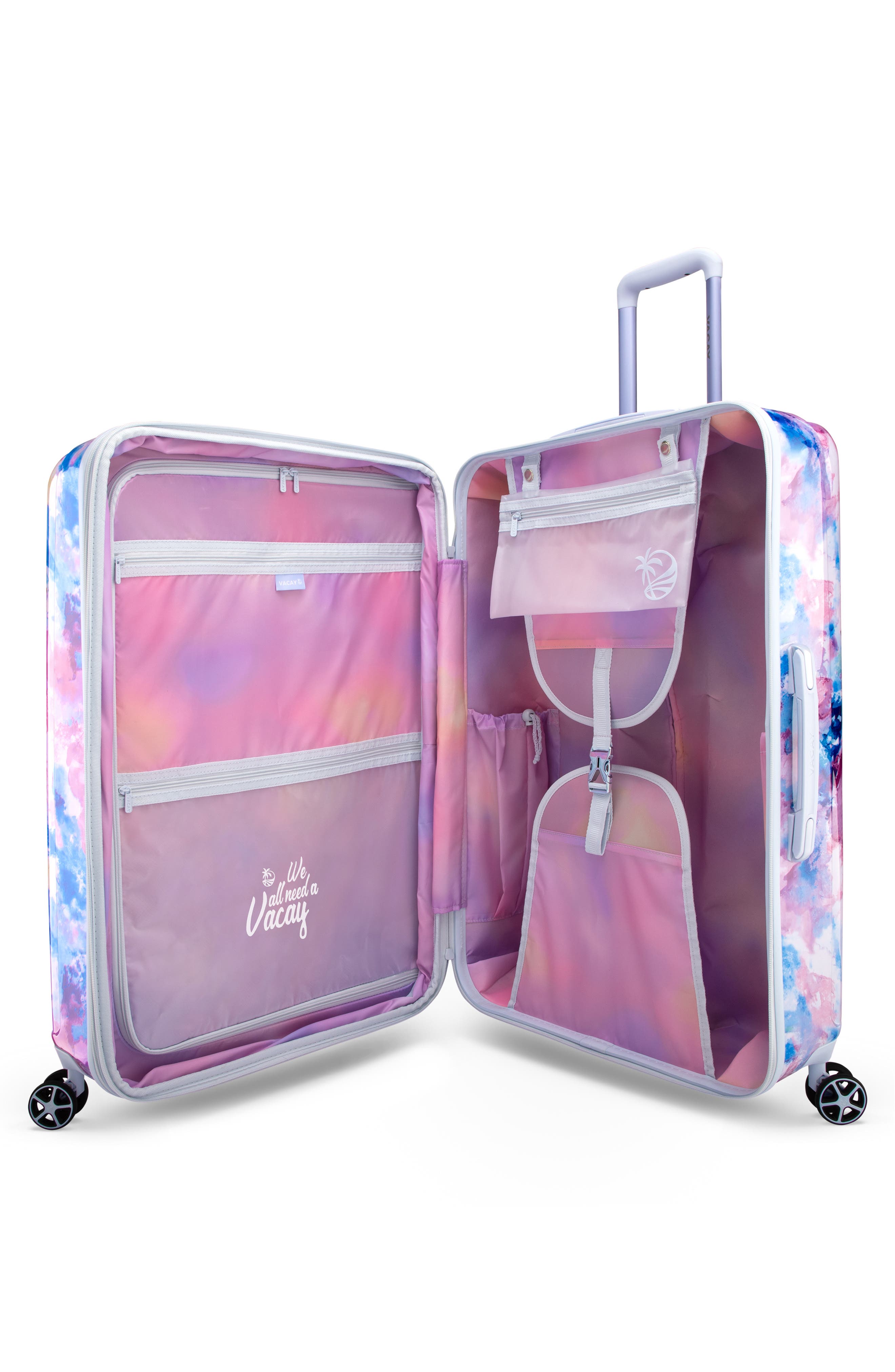 Vacay Link Watercolor 28-Inch Hardside Spinner, Alternate, color, 