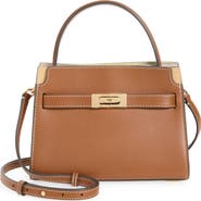 Tory Burch Petite Lee Radziwill Leather Double Bag