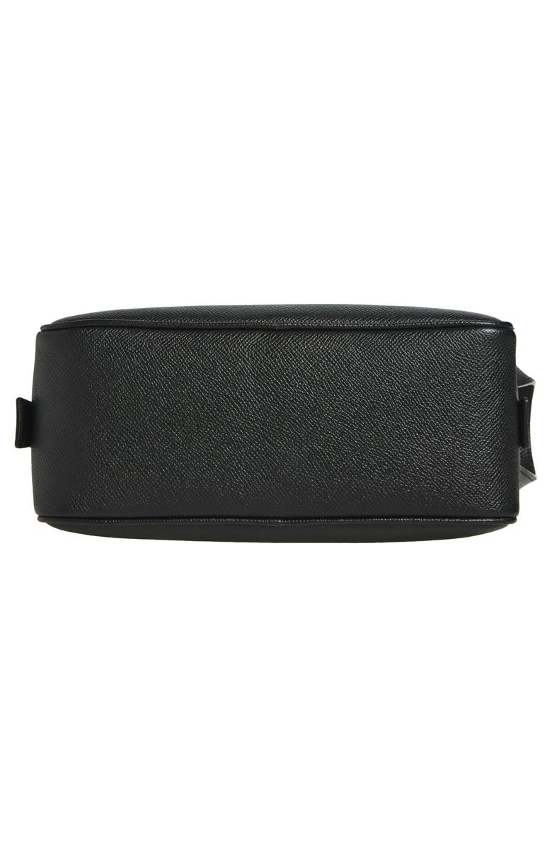 Dolce&Gabbana Sicily Leather Dopp Kit, Alternate, color, 80999 Nero