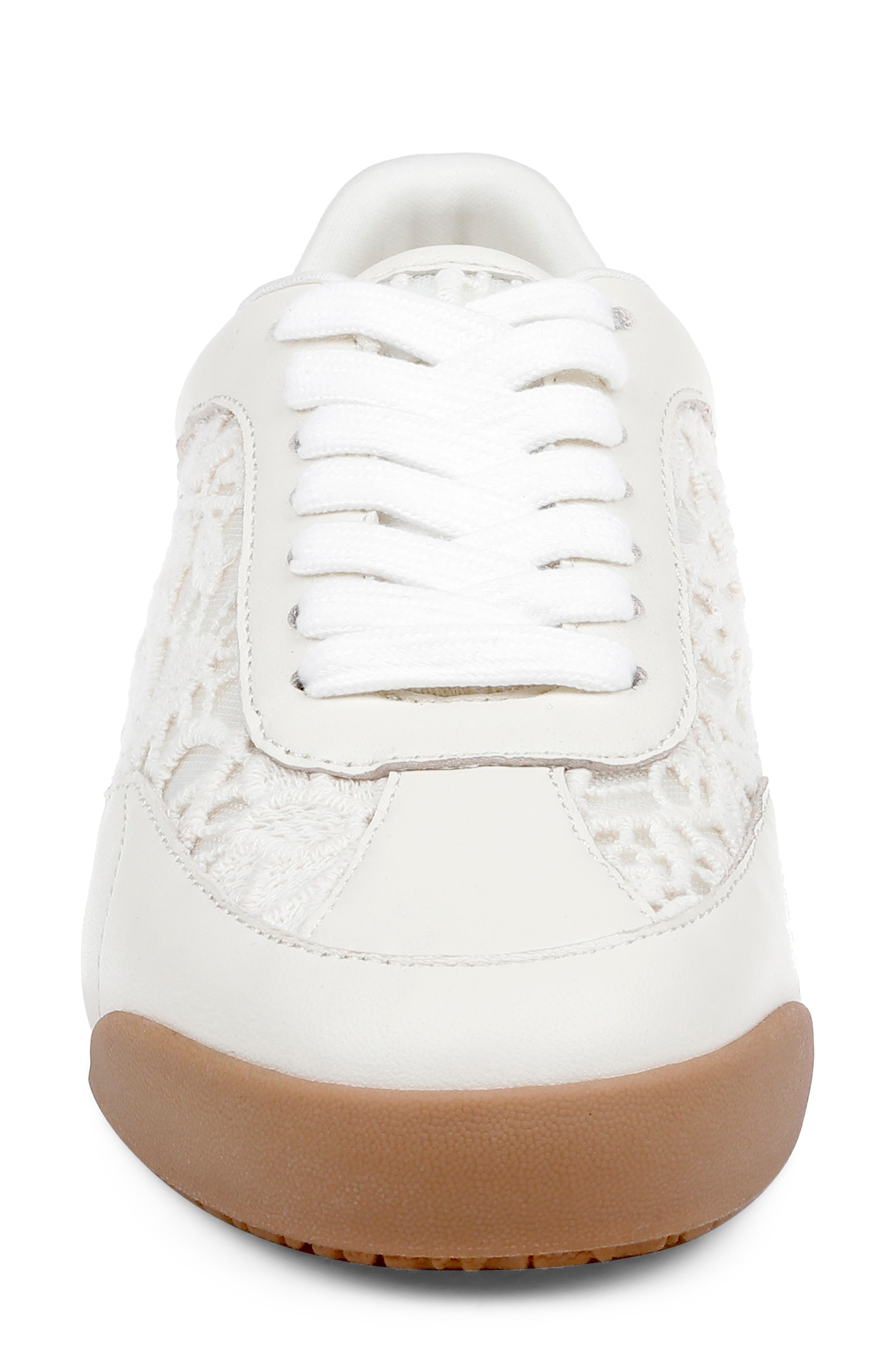 Wylie Sneaker, Alternate, color, CREAM CROCHET
