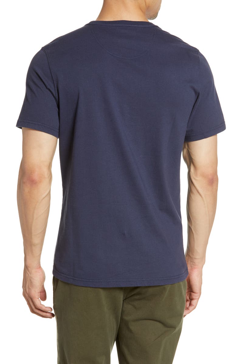 Barbour Preppy Logo T-Shirt, Alternate, color, New Navy