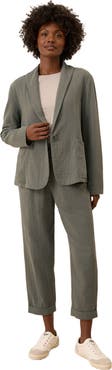 Pact Organic Cotton Coastal Double Gauze Lined Easy Jacket