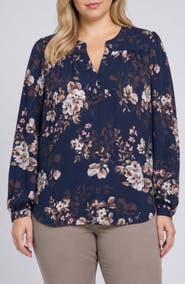 NYDJ Trinity Long Sleeve Top