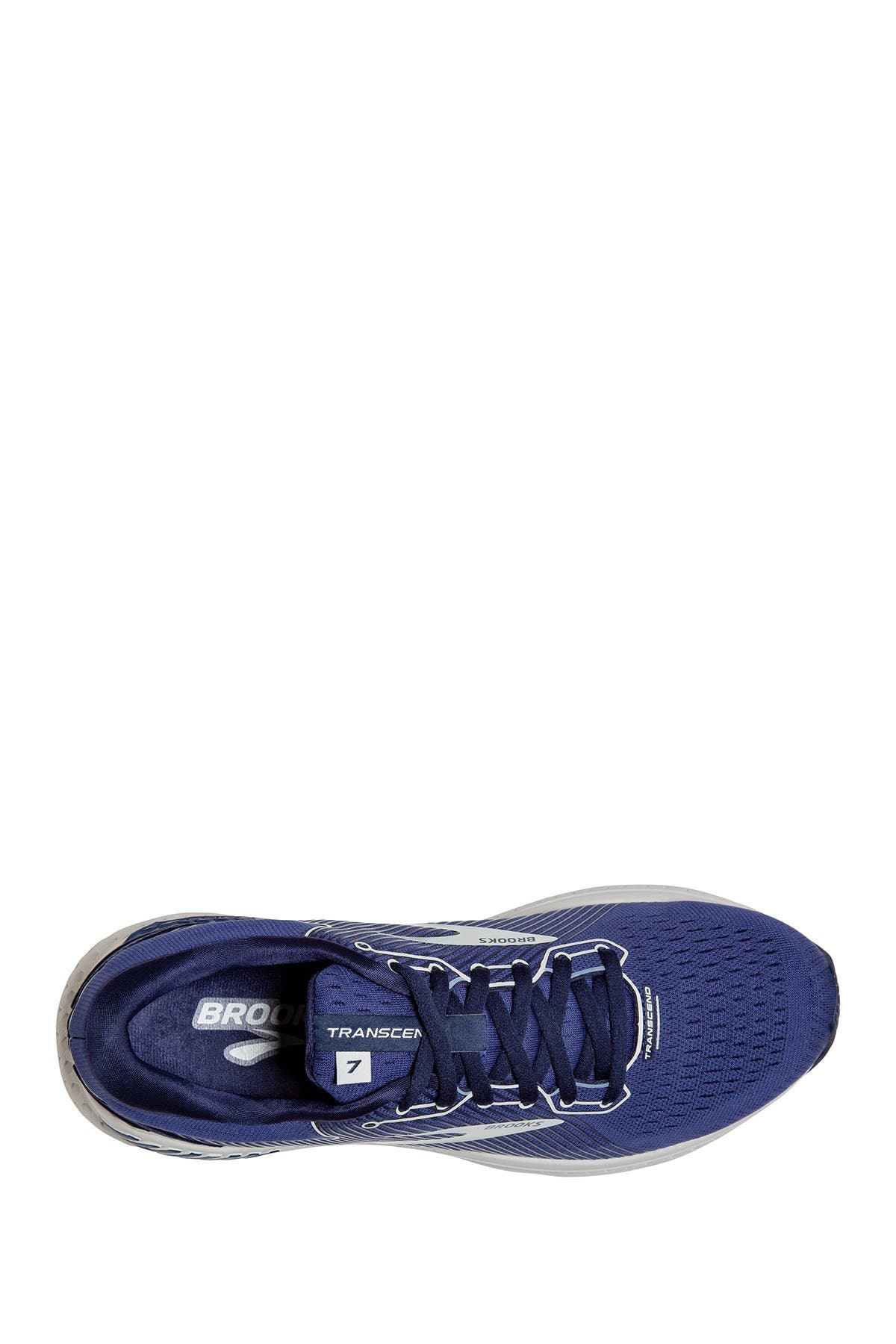 Transcend 7 Running Sneaker, Alternate, color, DEEP COBALT/GREY/NAVY