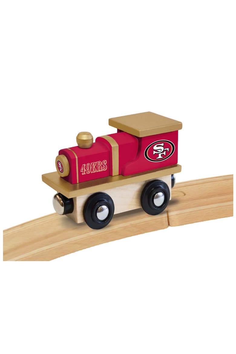 San Francisco 49ers Toy Train Engine, Alternate, color, Multicolor