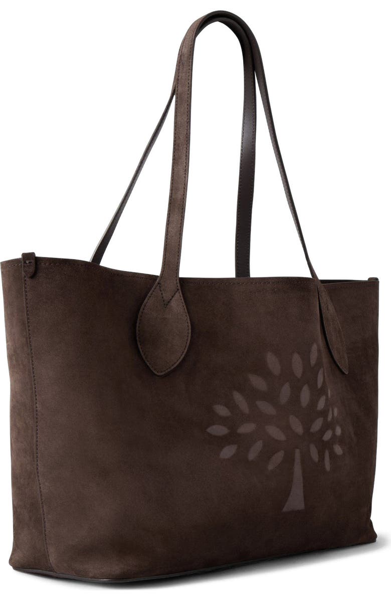 Mulberry Suede Tree Tote, Alternate, color,
