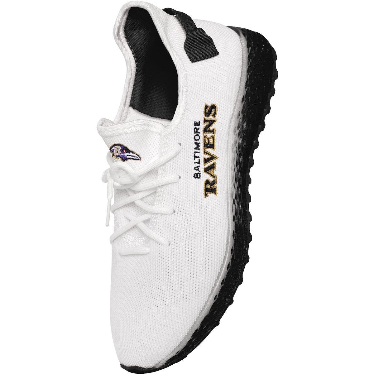 FOCO Men's FOCO Baltimore Ravens Gradient Sole Knit Sneakers, Alternate, color, 