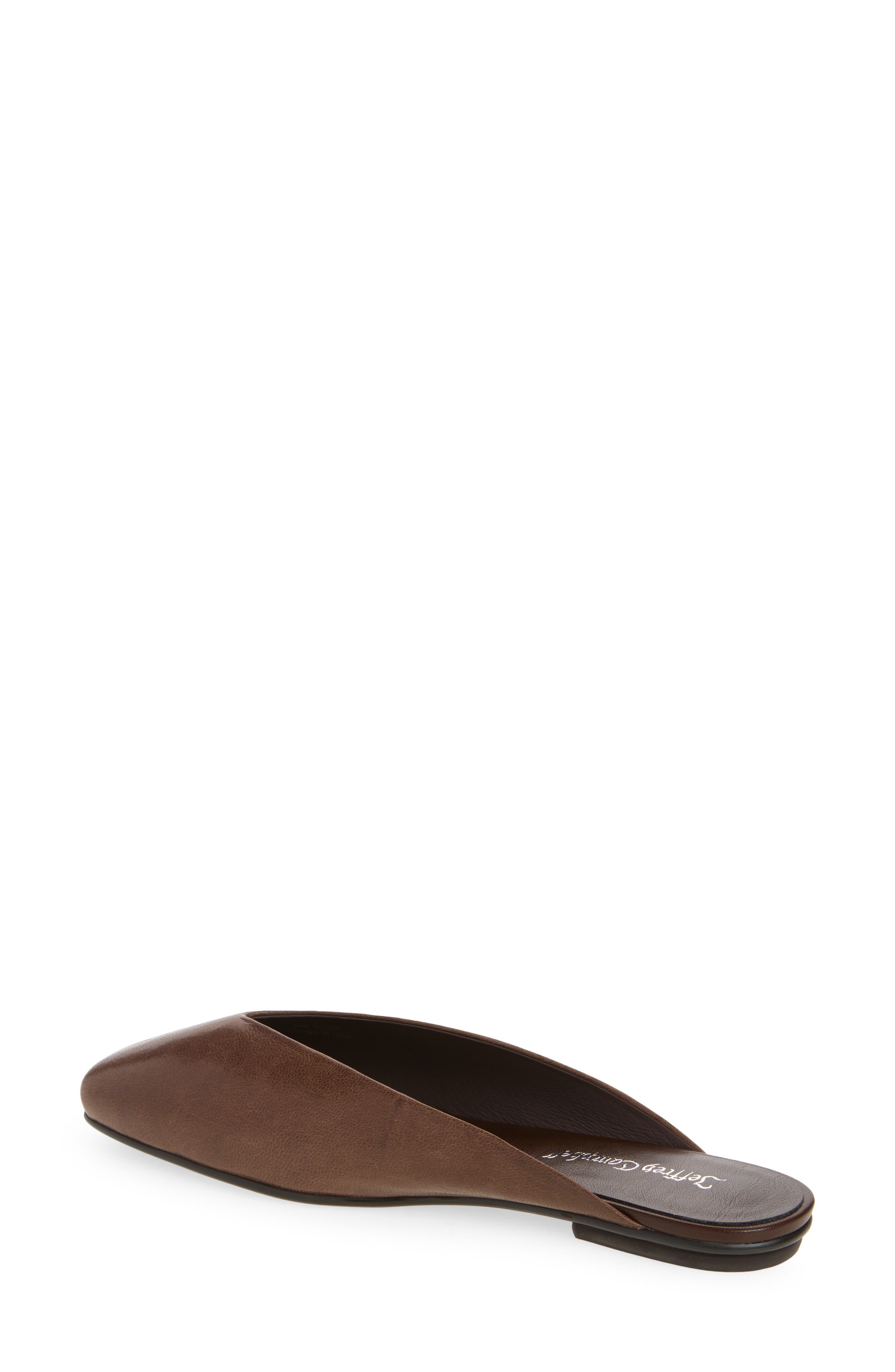 Jeffrey Campbell Advocate Square Toe Mule, Alternate, color, Coffee
