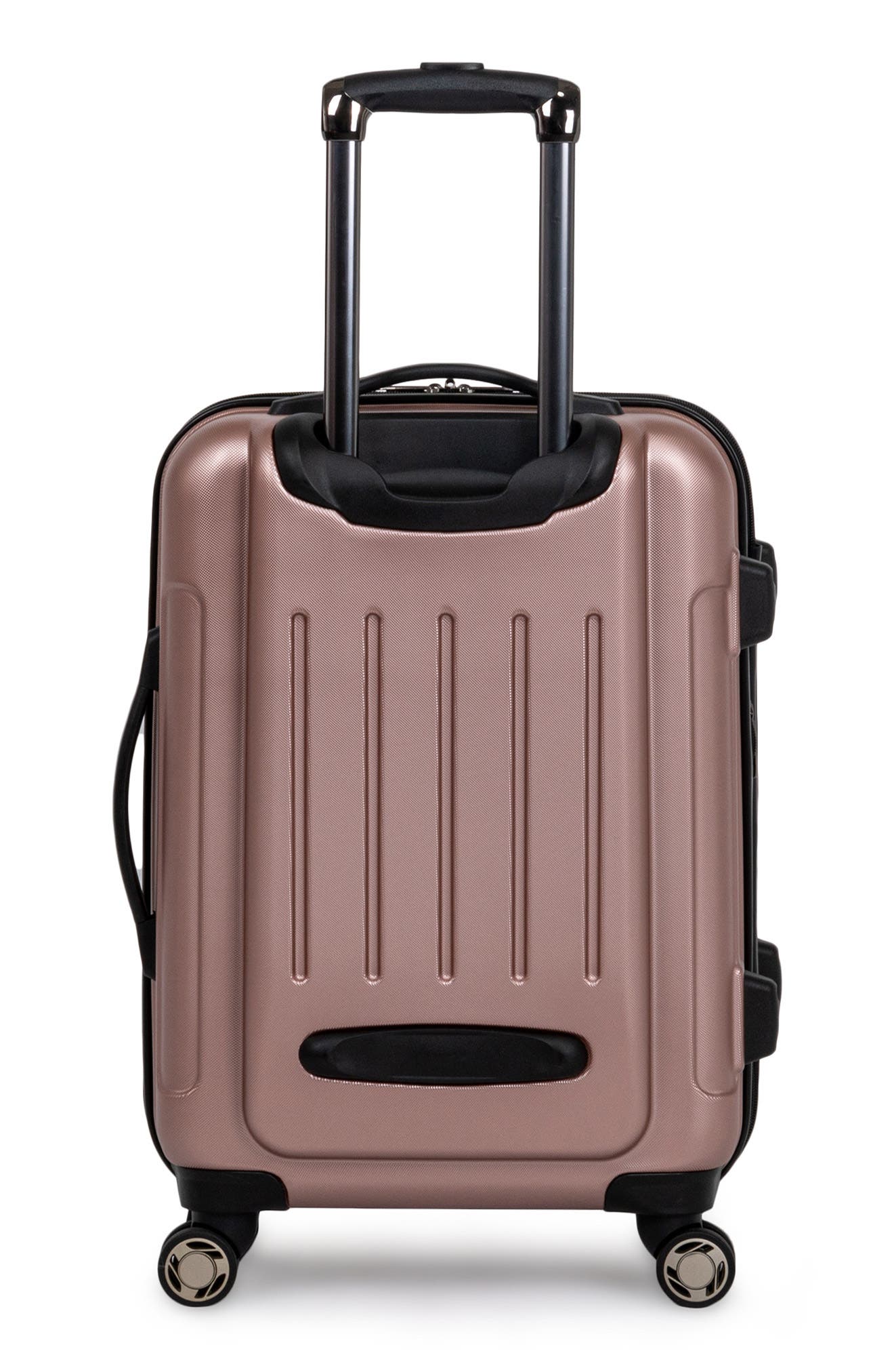 Reaction Kenneth Cole Renegade 3-Piece Lightweight Hardside Expandable Luggage Set, Alternate, color, Rose Gold