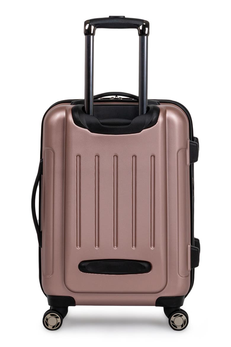 Renegade 3-Piece Lightweight Hardside Expandable Luggage Set, Alternate, color, ROSE GOLD