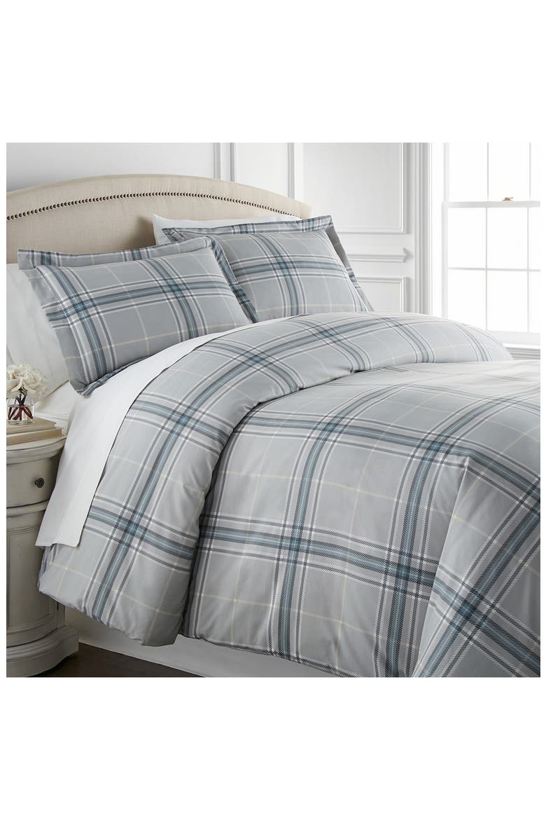 Premium Quality Vilano Springs Comforter Set, Main, color, PLAID GREY