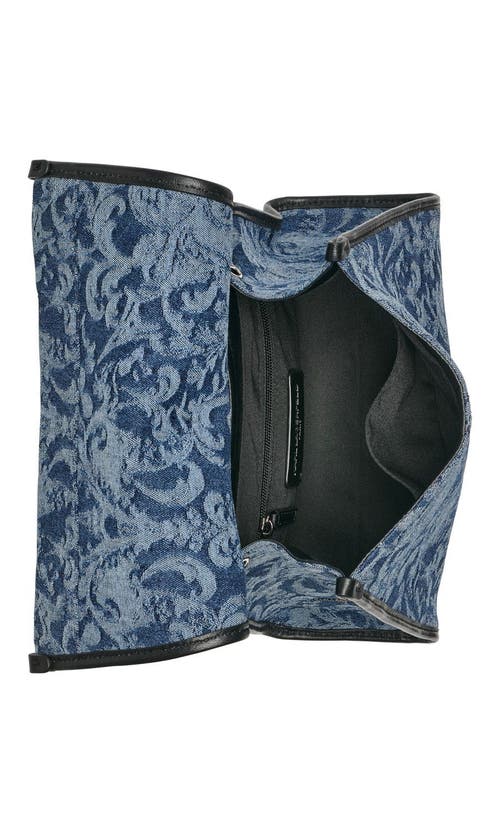 Karl Lagerfeld Paris Luciene Shoulder In Blue