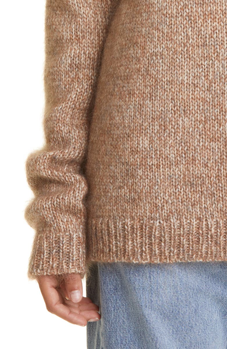 TOTEME Raglan Sleeve Merino Wool Blend Sweater, Alternate, color, 