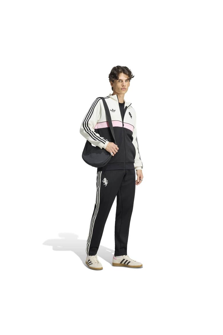 Men's adidas Originals  Cream Juventus OG 2.0 Icon Full-Zip Track Jacket, Alternate, color, Cream