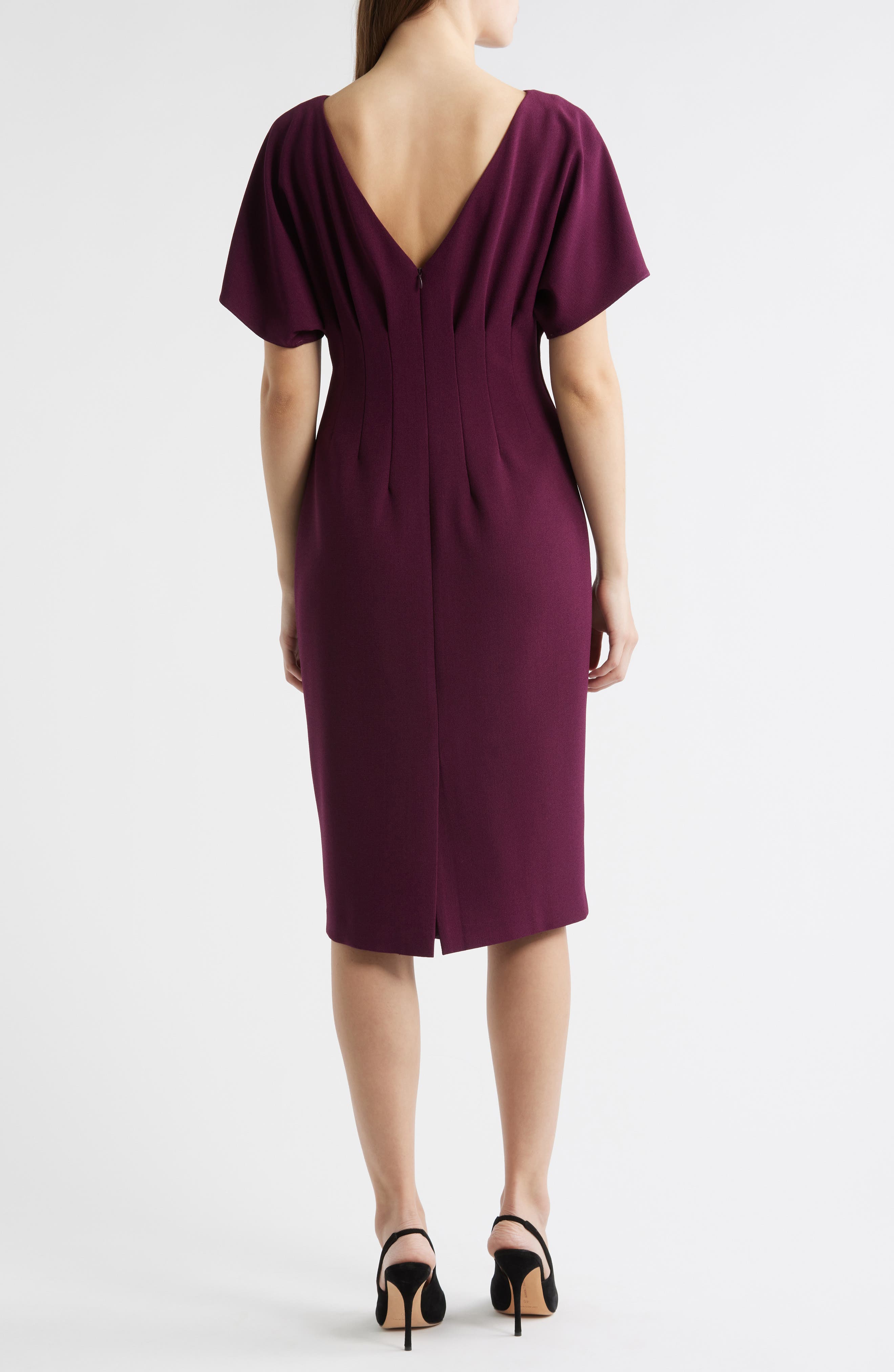 Flutter Sleeve Dress - image 4
