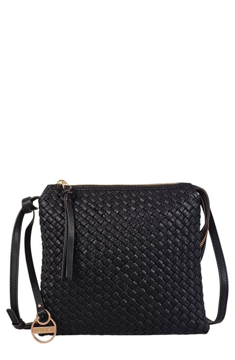 Maddie Woven Crossbody Bag