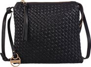 LODIS Maddie Woven Crossbody Bag