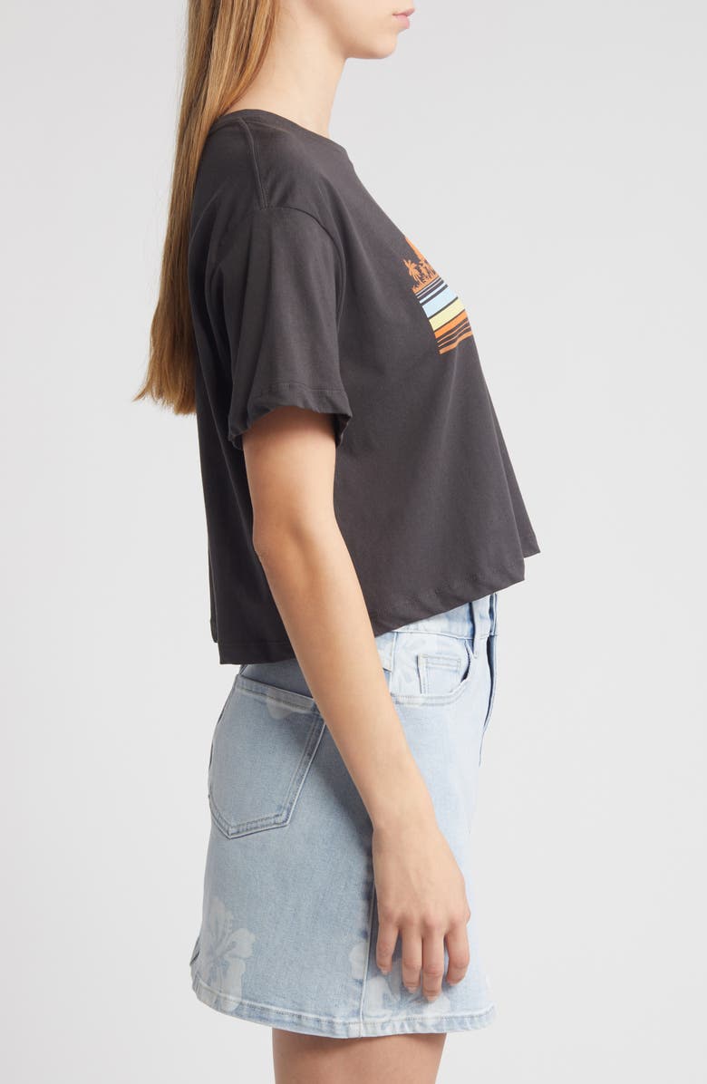 Rip Curl Sunset Crop Cotton Jersey Graphic T-Shirt, Alternate, color,