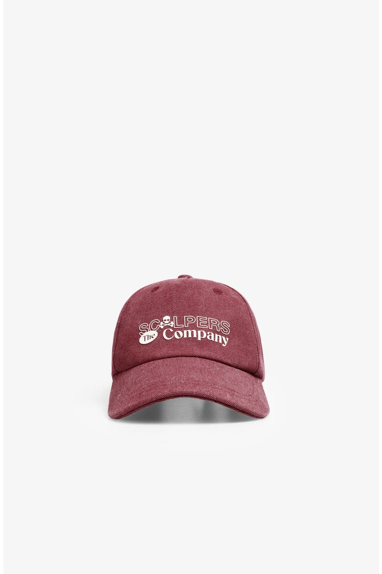 Company Cap Kids, Alternate, color, Burgundy