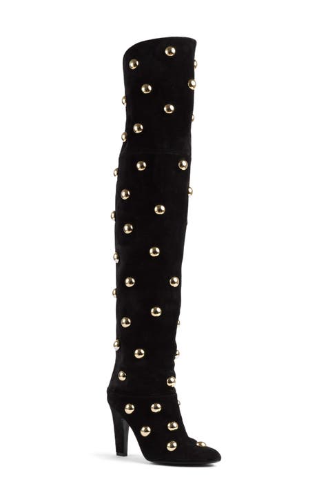 Nordstrom black over the knee boots best sale