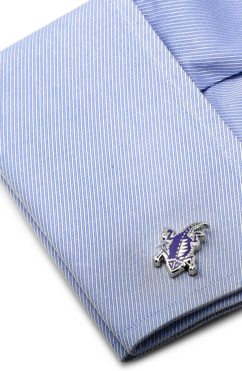 Cufflinks, Inc. TCU Horned Frogs Cuff Links, Alternate, color, Tcu Horned Frog Vintage Edi