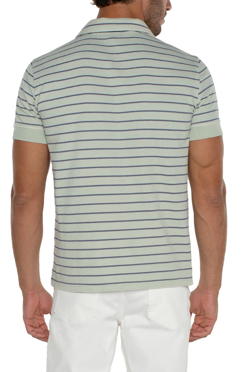 Liverpool Los Angeles Stripe Polo, Alternate, color, 