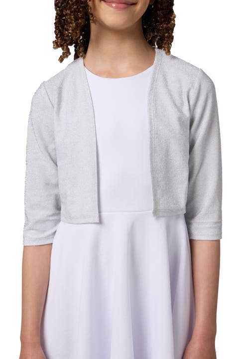 Cropped Bolero Jacket (Big Kid)