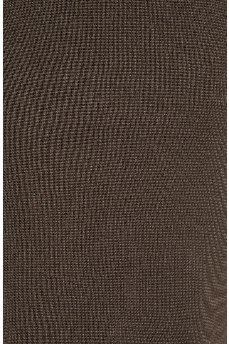Silk Blend Knit Straight Skirt, Alternate, color, PEAT