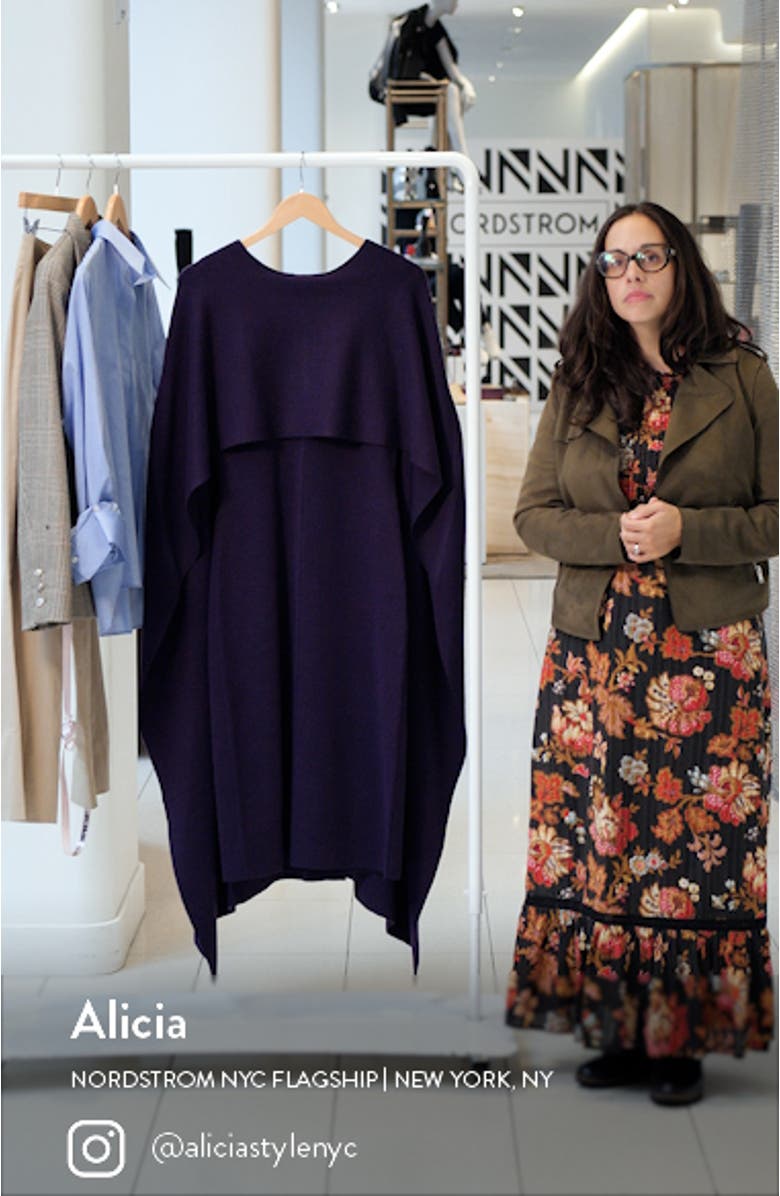 Amal Merino Wool Sweater Dress, sales video thumbnail