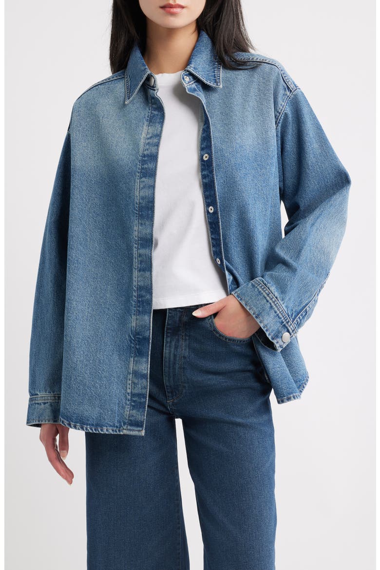 Addison Overshirt, Main, color, ENDLESS SEA