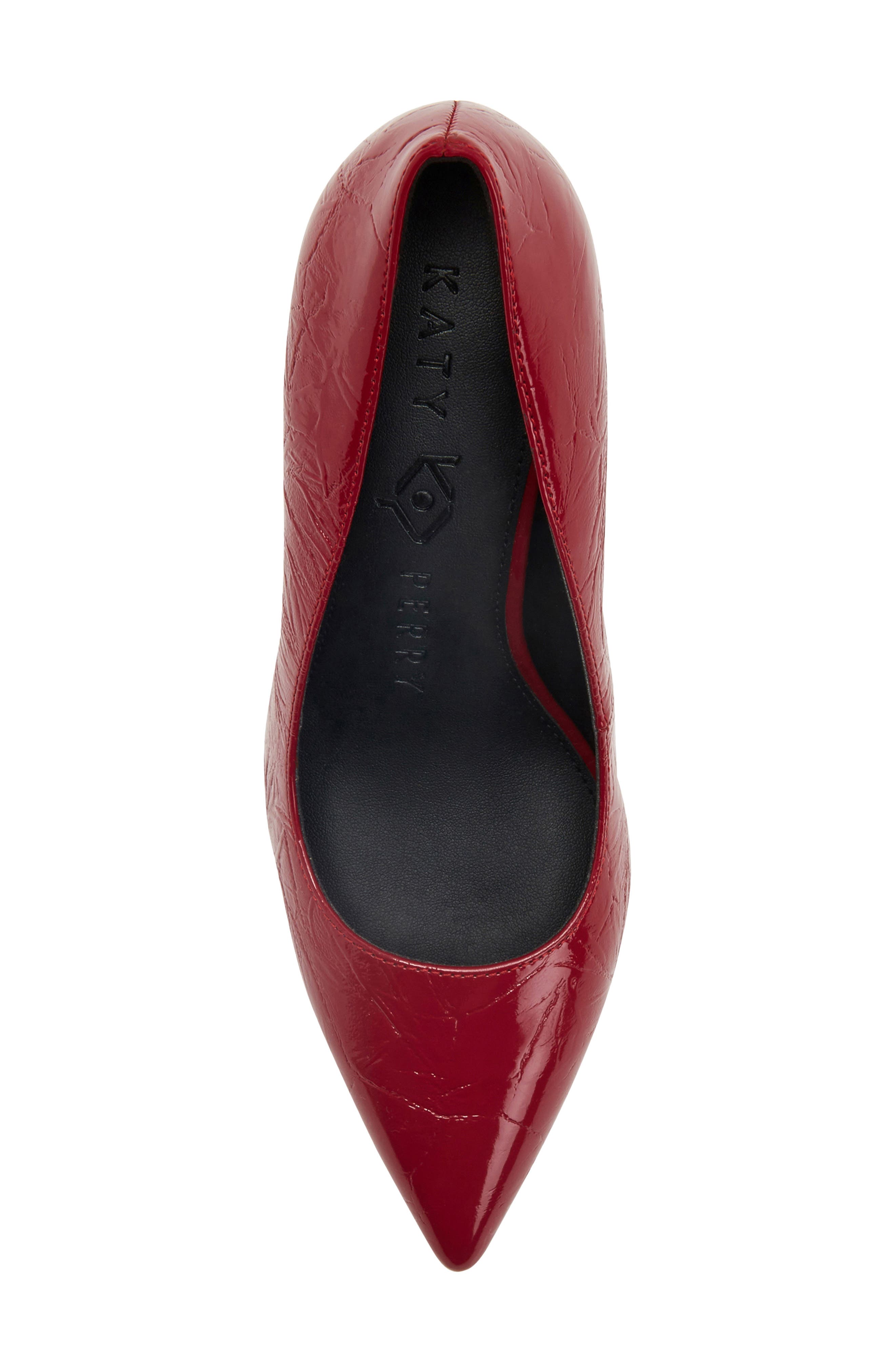 The Revival Pointed Toe Pump, Alternate, color, CRIMSON RED