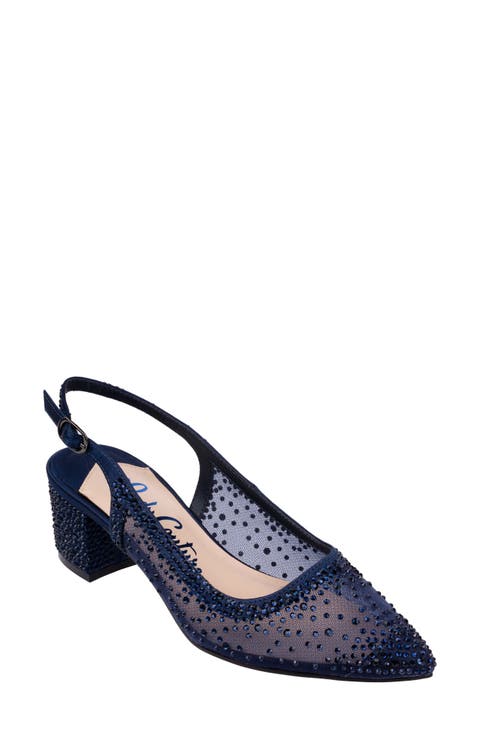Demin Slingback Pump (Women)
