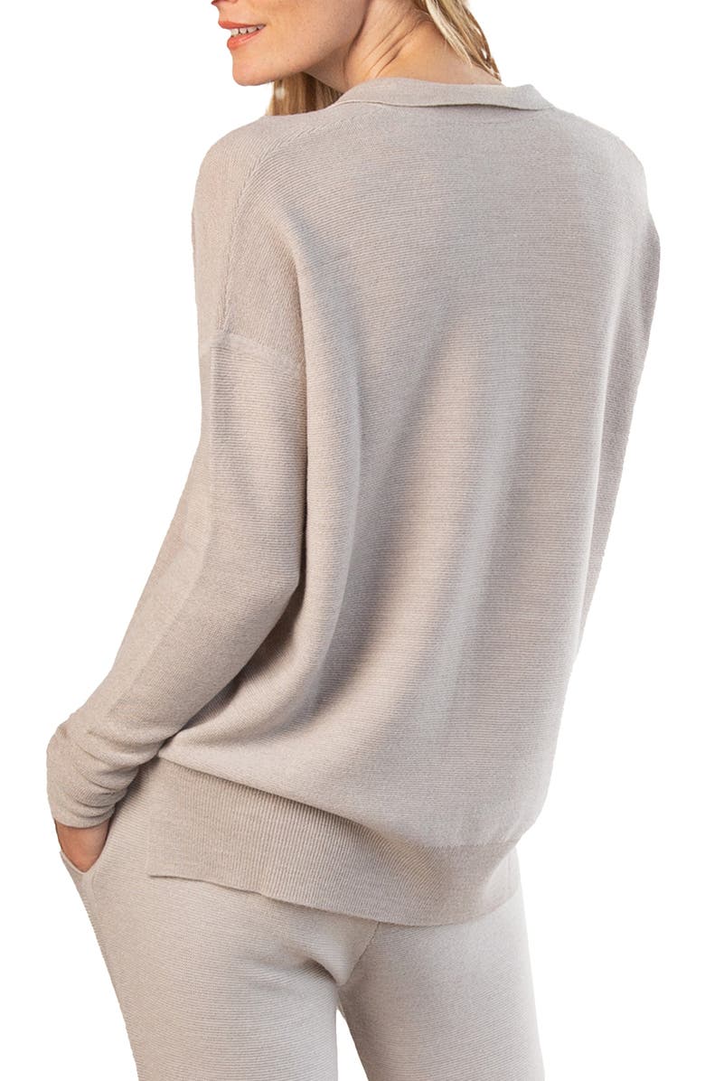 oyun BRISTOL RUGBY IN CASHWOOL, Alternate, color, Oyster