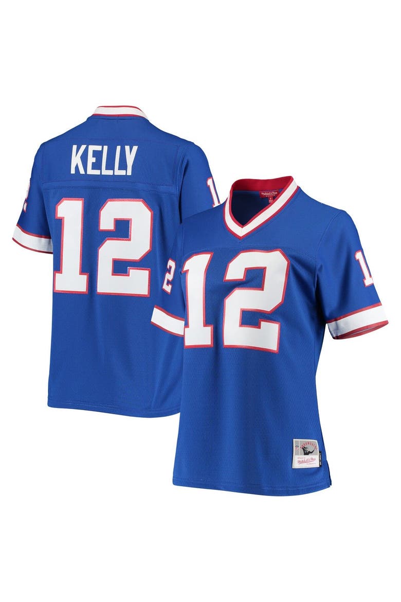 Women's Mitchell & Ness Jim Kelly Royal Buffalo Bills 1990 Legacy Replica Jersey, Alternate, color, Royal