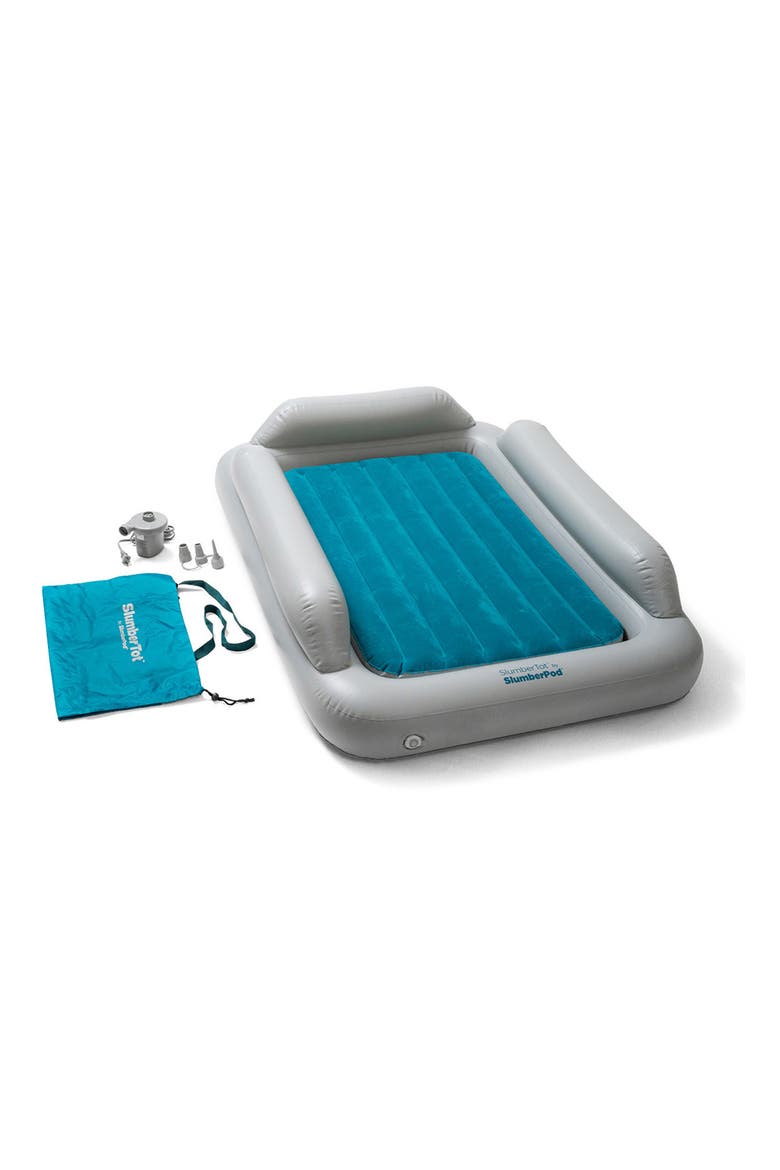 SlumberTot Inflatable Toddler Bed, Alternate, color, GREY
