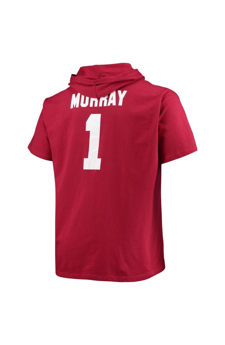 FANATICS Men's Fanatics Branded Kyler Murray Cardinal Arizona Cardinals Big & Tall Player Name & Number Hoodie T-Shirt, Alternate, color, 