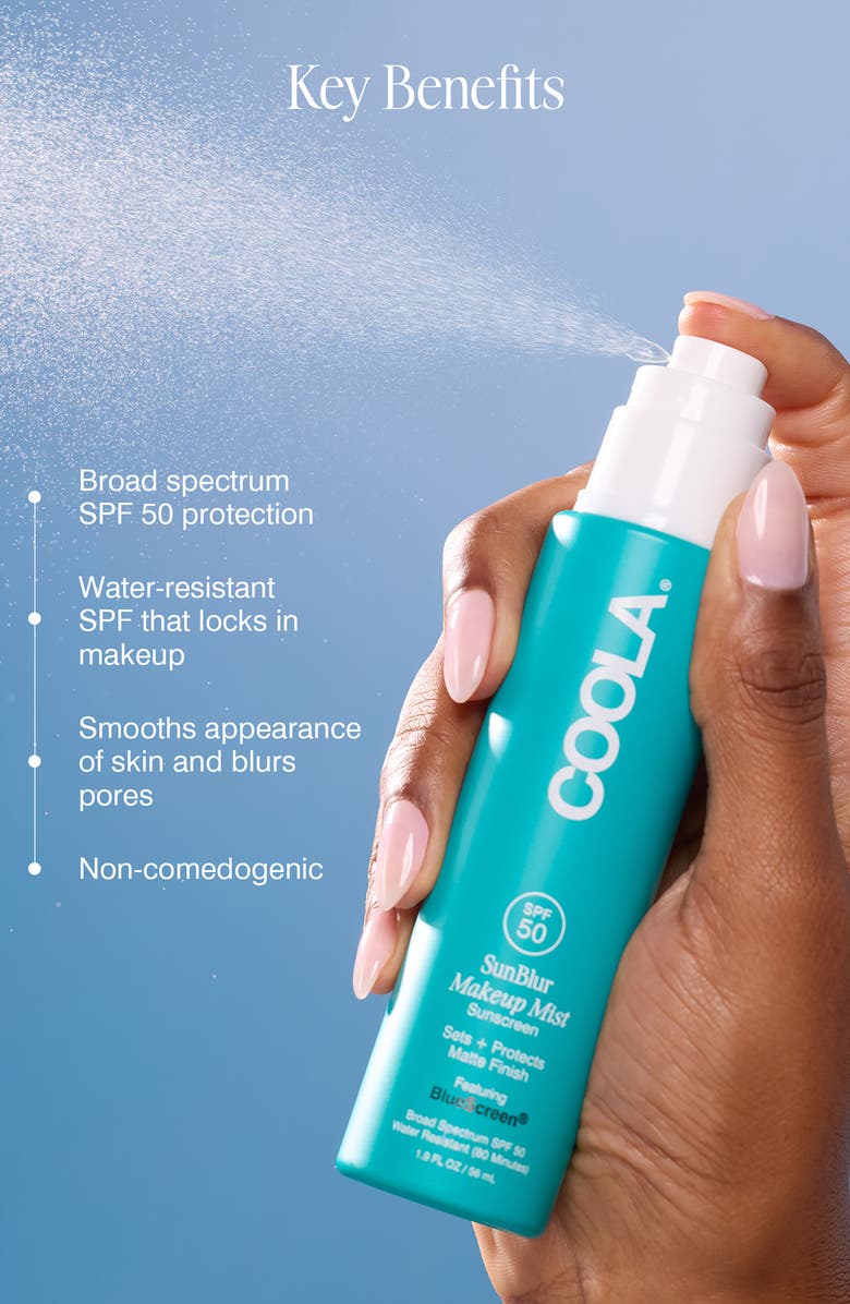 COOLA<sup
®</sup
 Sunblur Makeup Mist SPF 50, Alternate, color, 