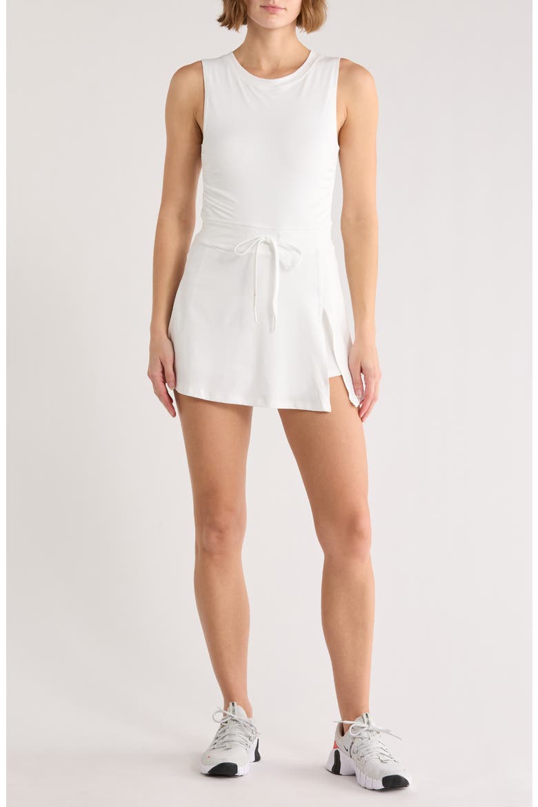 Easy Does It Athletic Dress, Main, color, WHITE