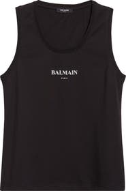 Balmain Logo Graphic Tank