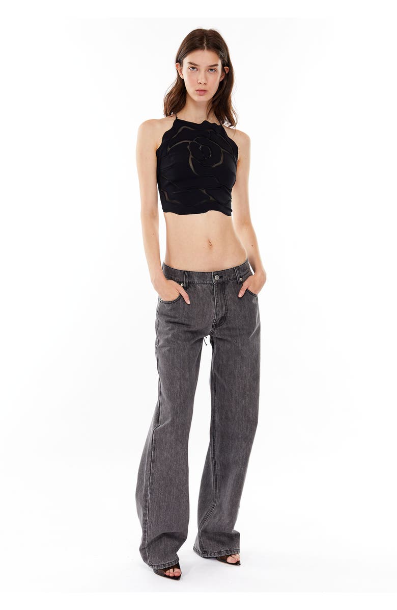 Mother of All Sunrose Top, Alternate, color, Black
