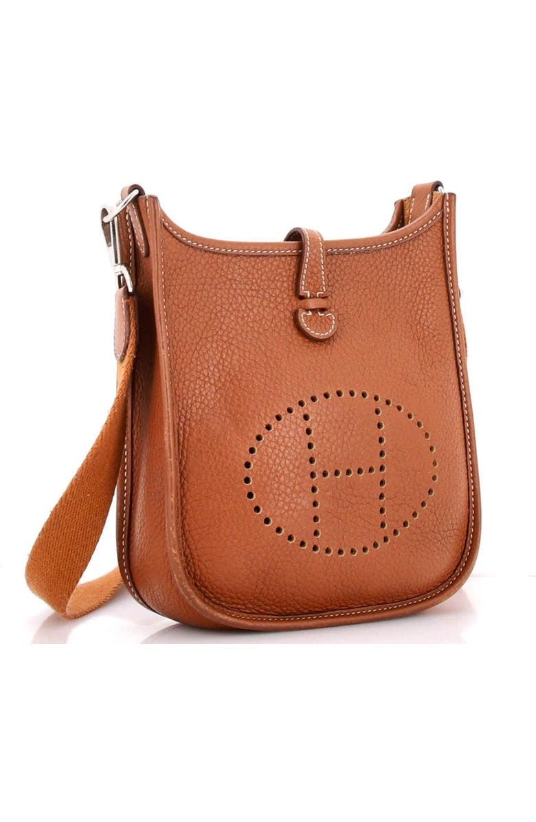 Pre-Owned Hermes Evelyne Bag Gen III Clemence TPM, Alternate, color, Gold