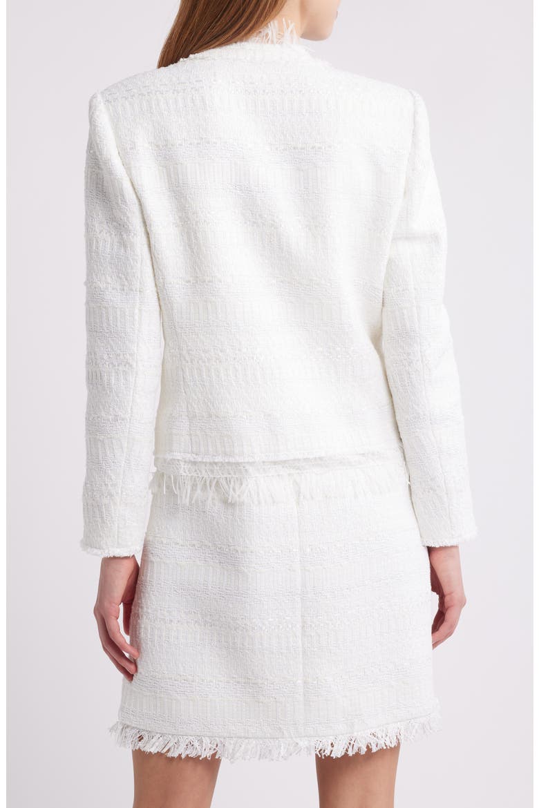 Harper Tweed Jacket, Alternate, color, WHITE