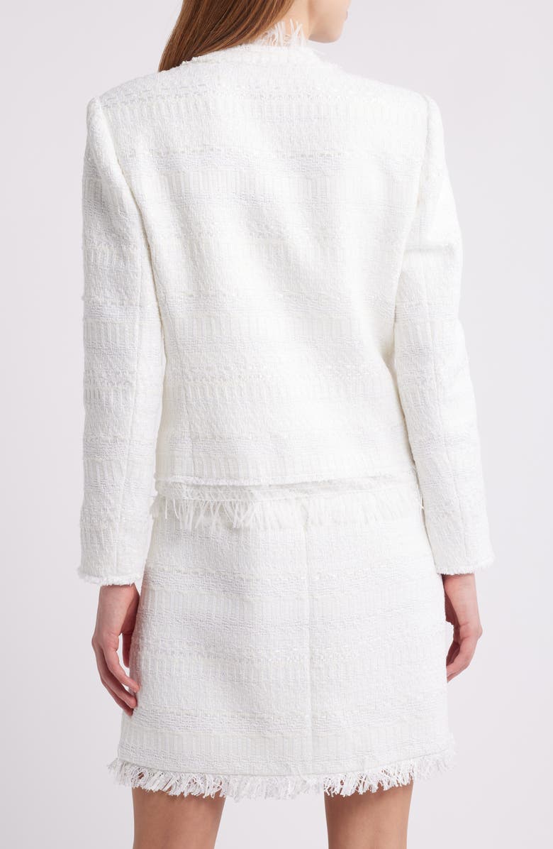 KOBI HALPERIN Harper Tweed Jacket, Alternate, color, White